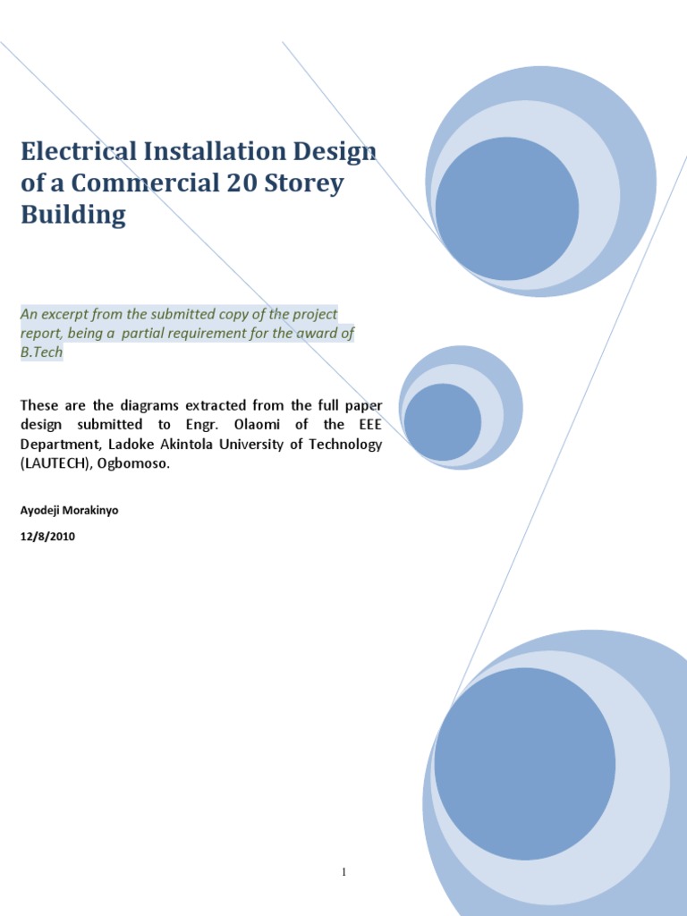 Electrical Installation Diagrams | PDF | Switch | Fuse (Electrical)
