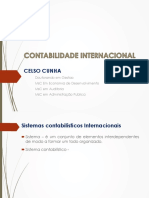 Sistemas Contabilisticos Internacionais