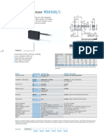 MSK 500-1 (Sensor) - NoRestriction