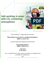 Safe Working in Areas With CO2 Containing Atmospheres - Handbook