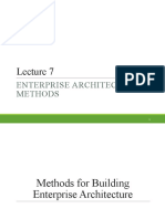 Enterprise Architecture Methods Lecture