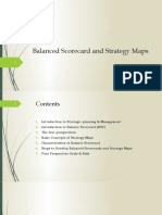 Balanced Scorecard and Strategy Maps