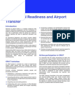 Operational Readiness and Airport Transfer