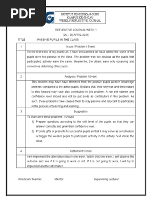 Weekly Journal