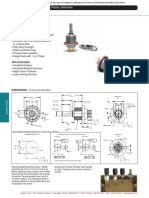 Series 77: Single Deck Rotary Switches