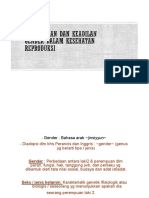 Kesetaraan Dan Keadilan Gender Dalam Kesehatan Reproduksi