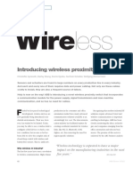 Introducing Wireless Proximity Switches: Technology Review