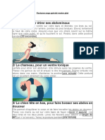 Postures Yoga Spécial Ventre Plat