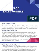 20 Types of Sales Funnels