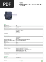 Product Data Sheet: Auxiliary Contact - 1 OC + 1 SD - 6 A - 220..240 V - For NG125