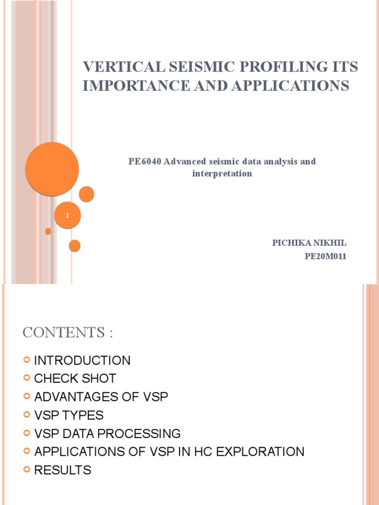 Importance of Walkaway VSP in Geophysics | PDF | Reflection Seismology ...