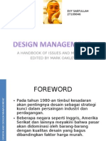 DESIGN MANAGEMENT Evy