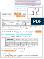 Examen National Physique Chimie SPC 2019 Normale Corrige 3