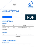 Engineering Credentials Assessment