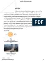 North Korea's Ethnic Composition and Language