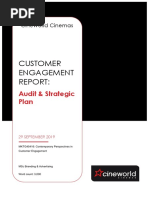 Customer Engagement Report:: Audit & Strategic Plan