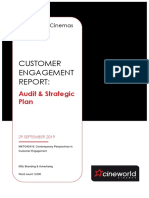 Customer Engagement Report:: Audit & Strategic Plan