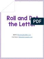 Roll and Dot The Letter