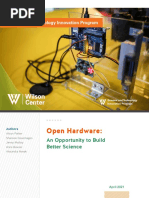 Open Hardware: An Opportunity To Build Better Science