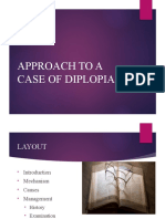 Approach To A Case of Diplopia