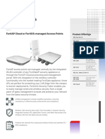 Fortiap Series: Fortiap Cloud or Fortios-Managed Access Points