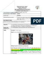 DOCENTE: Narcisa Gómez Año de Educación BASICA MEDIA: GRADO: Asignatura: English Indicador de Evaluacion