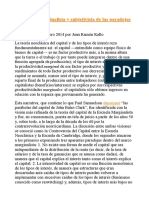 Juan Ramón Rallo - Una Visión Marginalista y Subjetivista de Las Paradojas Del Capital