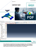 The Context Bar: Section: The Basics of Interacting With Abaqus CAE