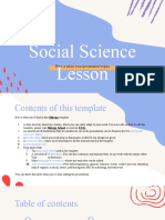 Social Science Lesson by Slidesgo