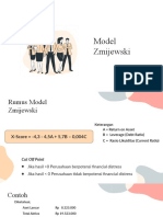 Model Zmijewski