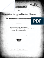 OERI, Symmetrie Verszahlen Tragoedie (1896)