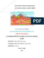 LA FORMACION DE LAS ROCAS CON GEA POR EL IGME (SURICHAQUI ORIHUELA Kennyth Dick)