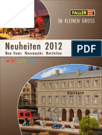Catalogo Faller 2012 Neueheiten