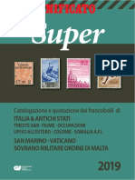 Catalogo Francobolli Unificato Super 2019