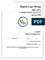 Digital Logic Design (EL-227) : Laboratory Manual Spring-2020
