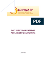 Documento Orientador Acolhimento Emocional - Conviva SP