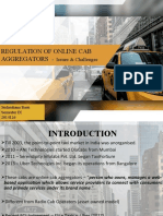 406896226 Regulation of Online Cab Aggregators