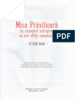 Mica Pravilioara - Cu Scris Mare (Coperta de Piele)