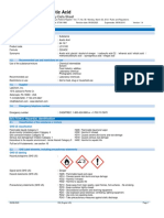 Acetic Acid: Safety Data Sheet