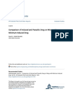 Comparison of Induced and Parasitic Drag On Wings With Minimum I