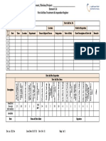 First Aid Box Treatment & Inspection Register Template