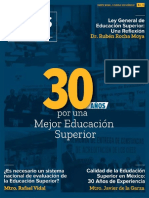 30 años de experiencia de los CIEES en la evaluación y acreditación de la educación superior