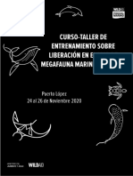 Agenda Curso Liberación de Megafauna