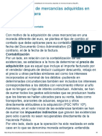 Contabilizacion de Mercancías Adquiridas en Moneda Extranjera - Blog EFL