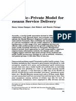 Gómez-Malavé-Piñango A Public Private Model For Health