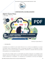 Desafíos Pendientes Del Derecho A La Desconexión Digital - Anjana Meza - IUS 360