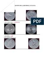 Numismatica Catalogo Monete Della Repubblica Italiana