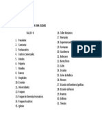 31 Lugares Comunes en Una Ciudad