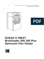 Kodak X-Omat Multiloader 300 Film Feeder - User Manual