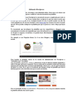 Editando Wordpress